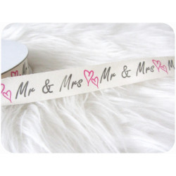 MR. & MRS. vintage Band 20mm